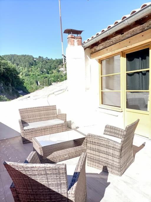 Grand Gite Terrasses Largentière Exterior foto